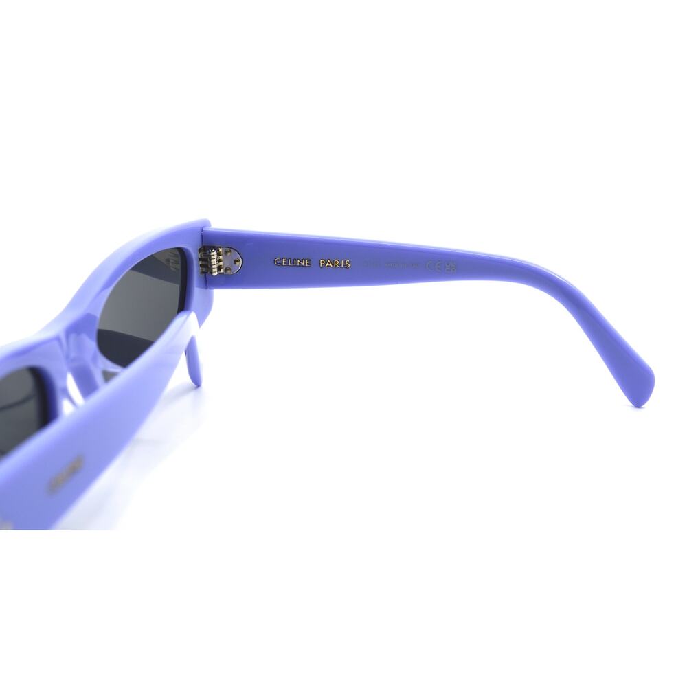Celine CL40245U 78A Violet Gray Sunglasses New Authentic w/ Case Box Cloth - Picture 11 of 15